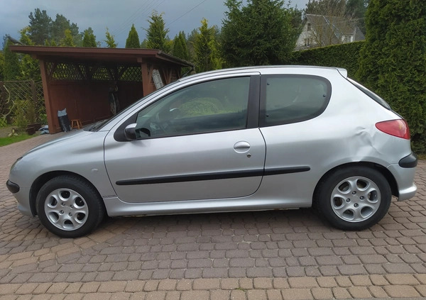 Peugeot 206 cena 2900 przebieg: 164600, rok produkcji 2003 z Swarzędz małe 121